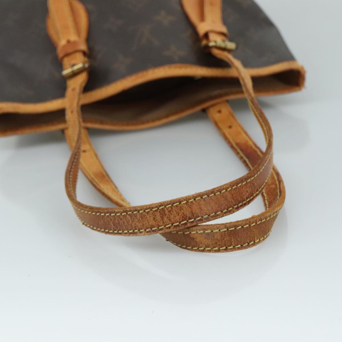 LOUIS VUITTON Monogram Bucket PM Shoulder Bag M42238 LV 110032
