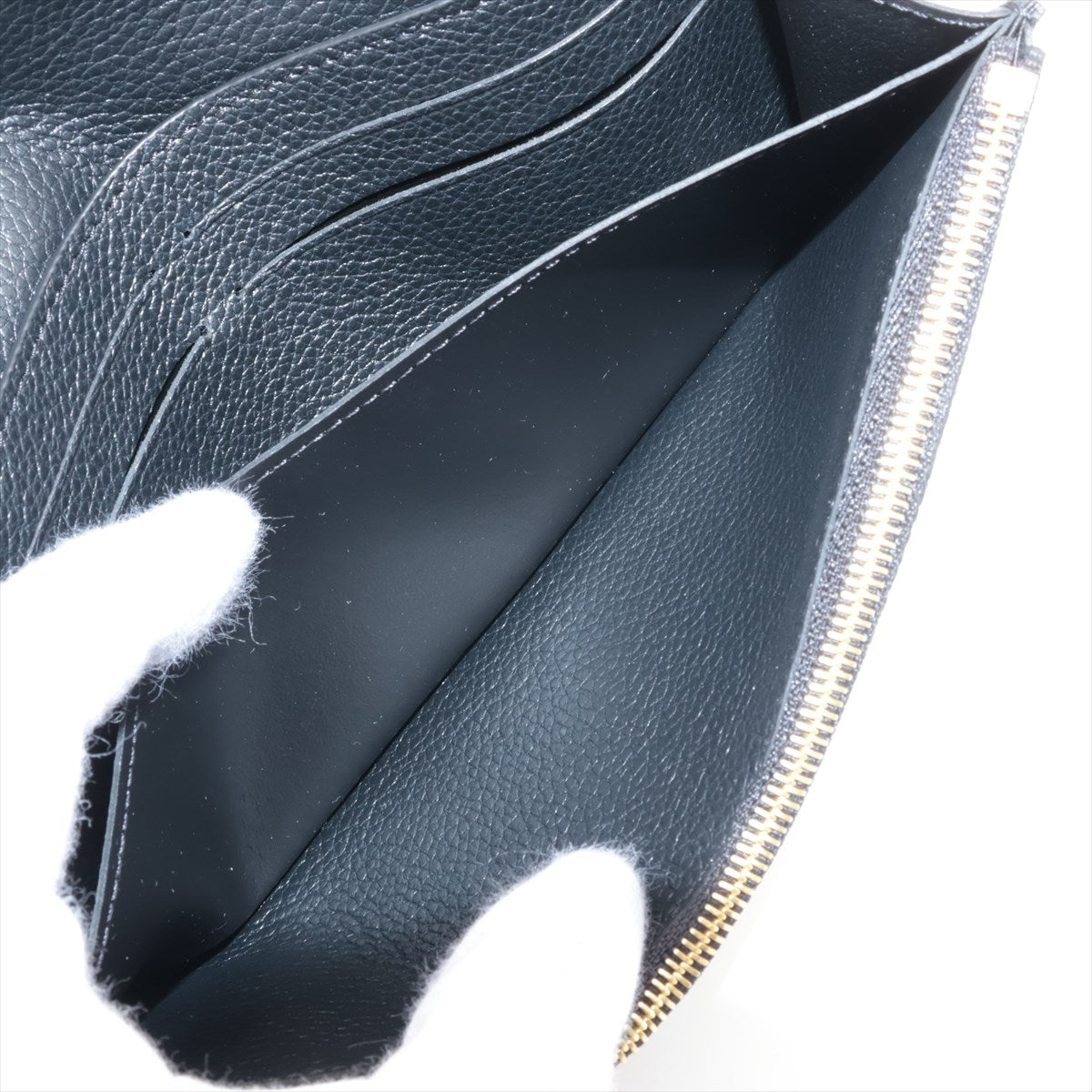 Louis Vuitton Bi-Color Monogram Implant Portfolio Emily Noneir Wallet M83138