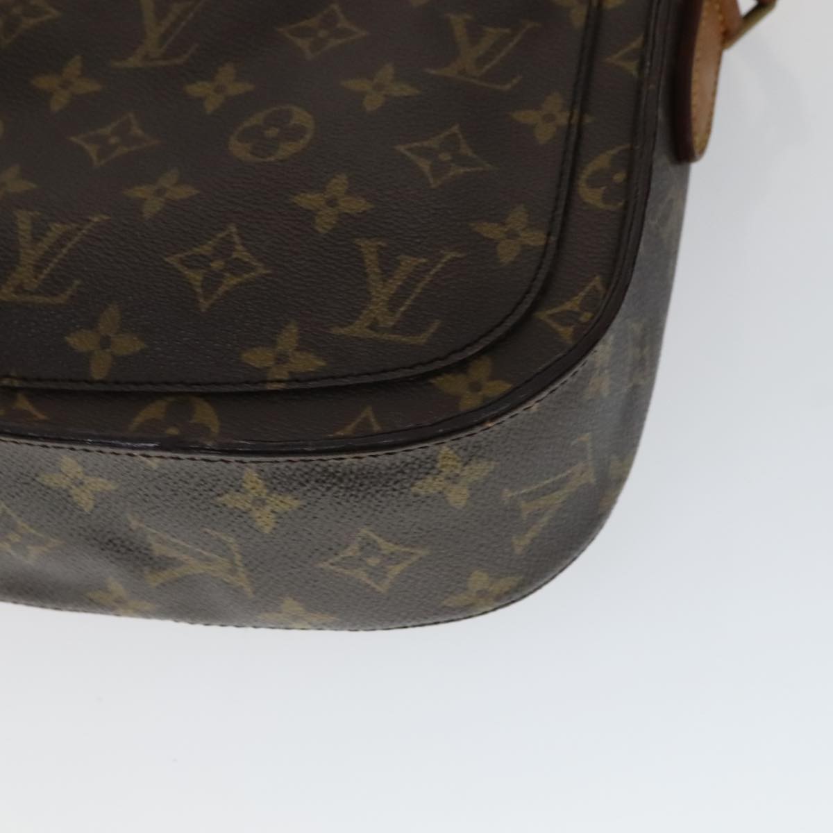 LOUIS VUITTON Monogram Saint Cloud GM Shoulder Bag M51242 LV 110606