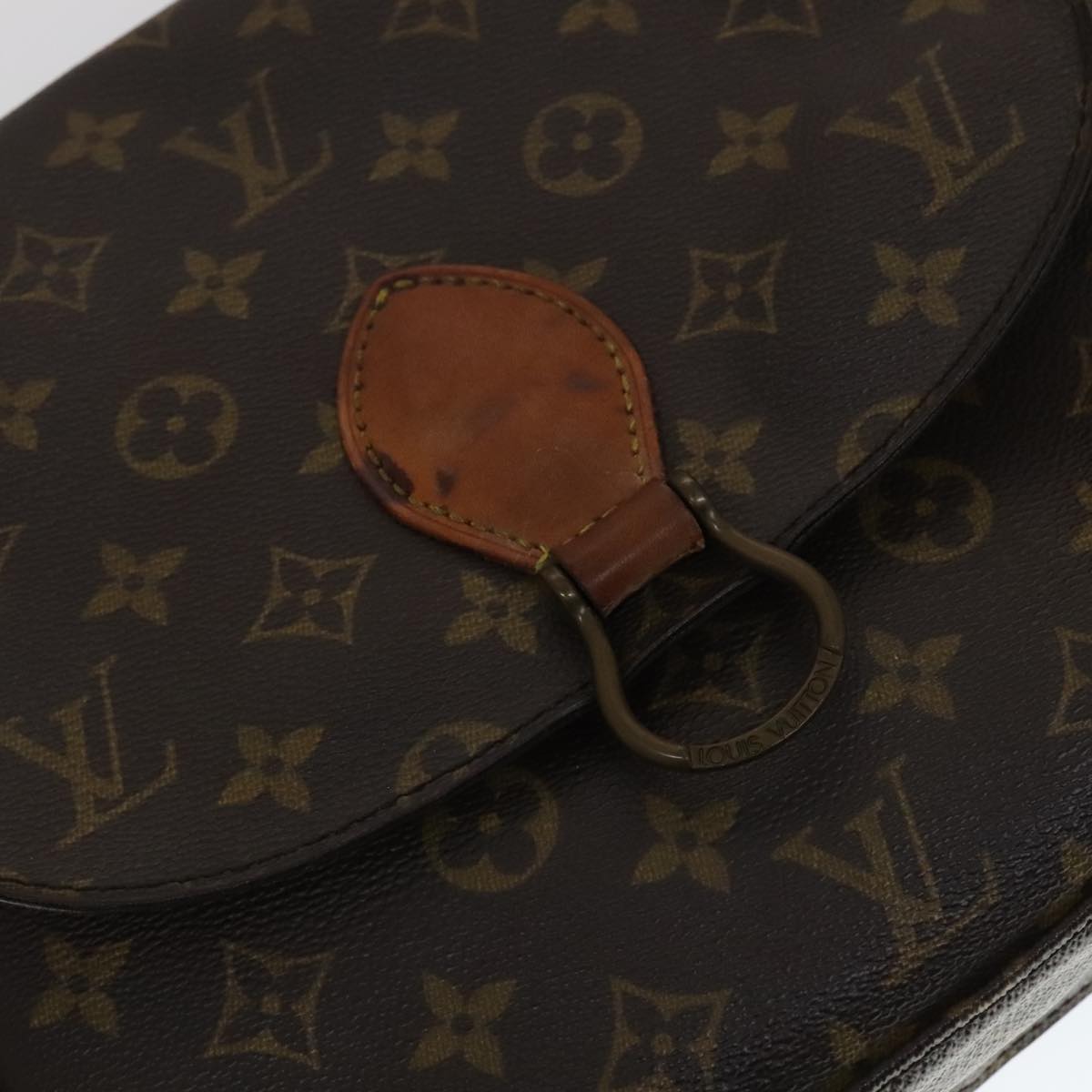 LOUIS VUITTON Monogram Saint Cloud GM Shoulder Bag M51242 LV 110606