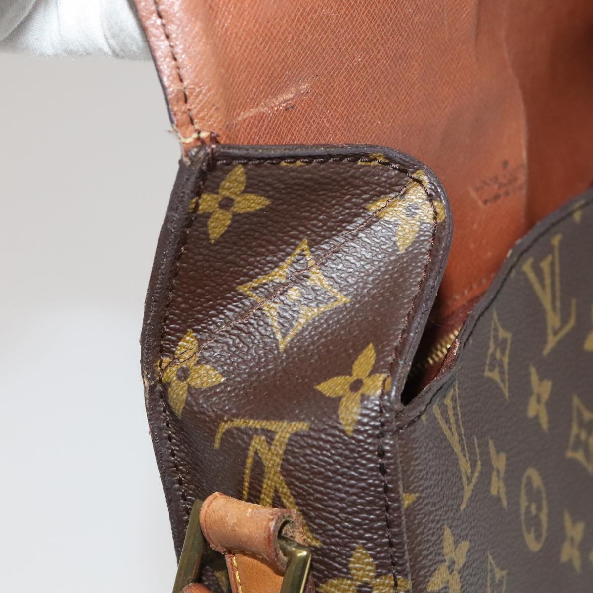 LOUIS VUITTON Monogram Saint Cloud GM Shoulder Bag M51242 LV 110606
