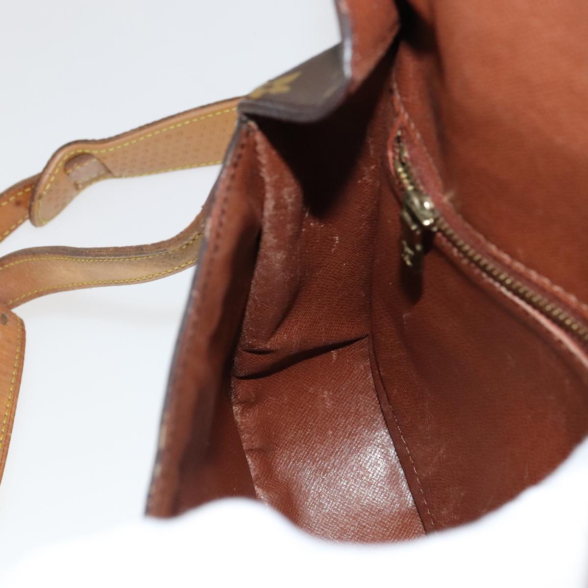 LOUIS VUITTON Monogram Saint Cloud GM Shoulder Bag M51242 LV 110606