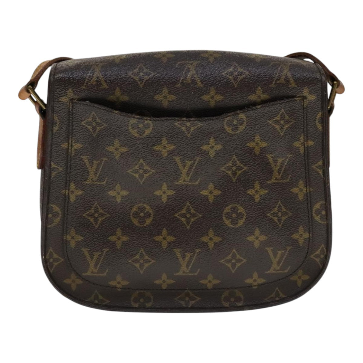 LOUIS VUITTON Monogram Saint Cloud GM Shoulder Bag M51242 LV 110606