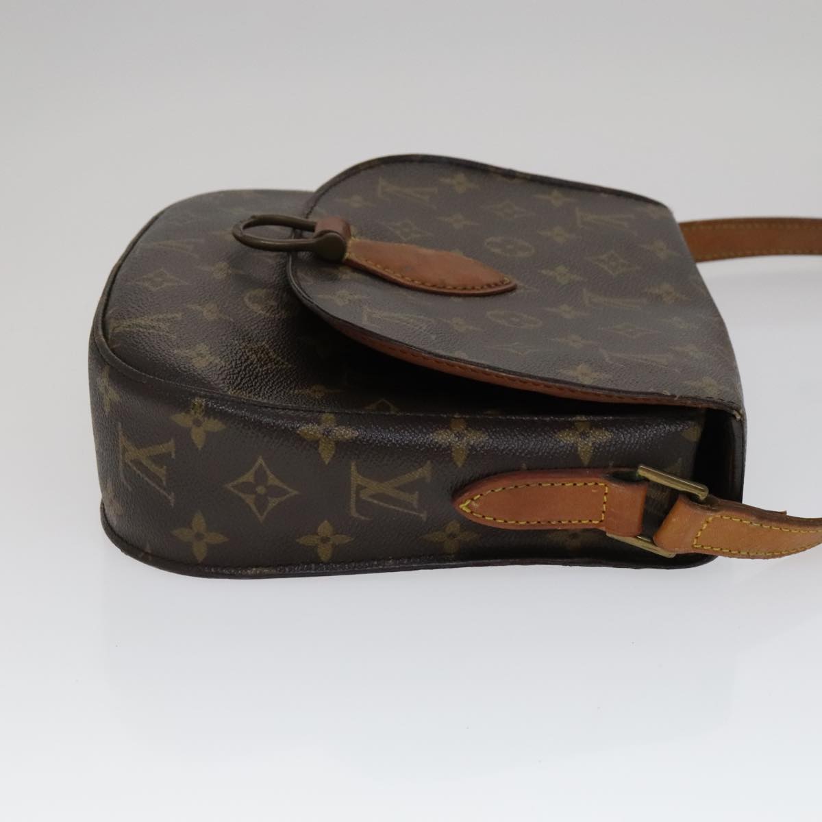 LOUIS VUITTON Monogram Saint Cloud GM Shoulder Bag M51242 LV 110606