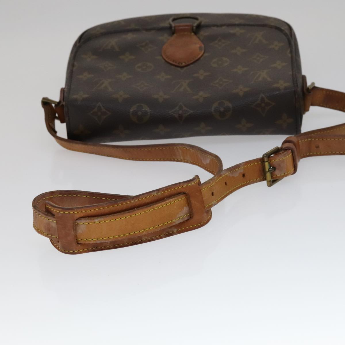 LOUIS VUITTON Monogram Saint Cloud GM Shoulder Bag M51242 LV 110606