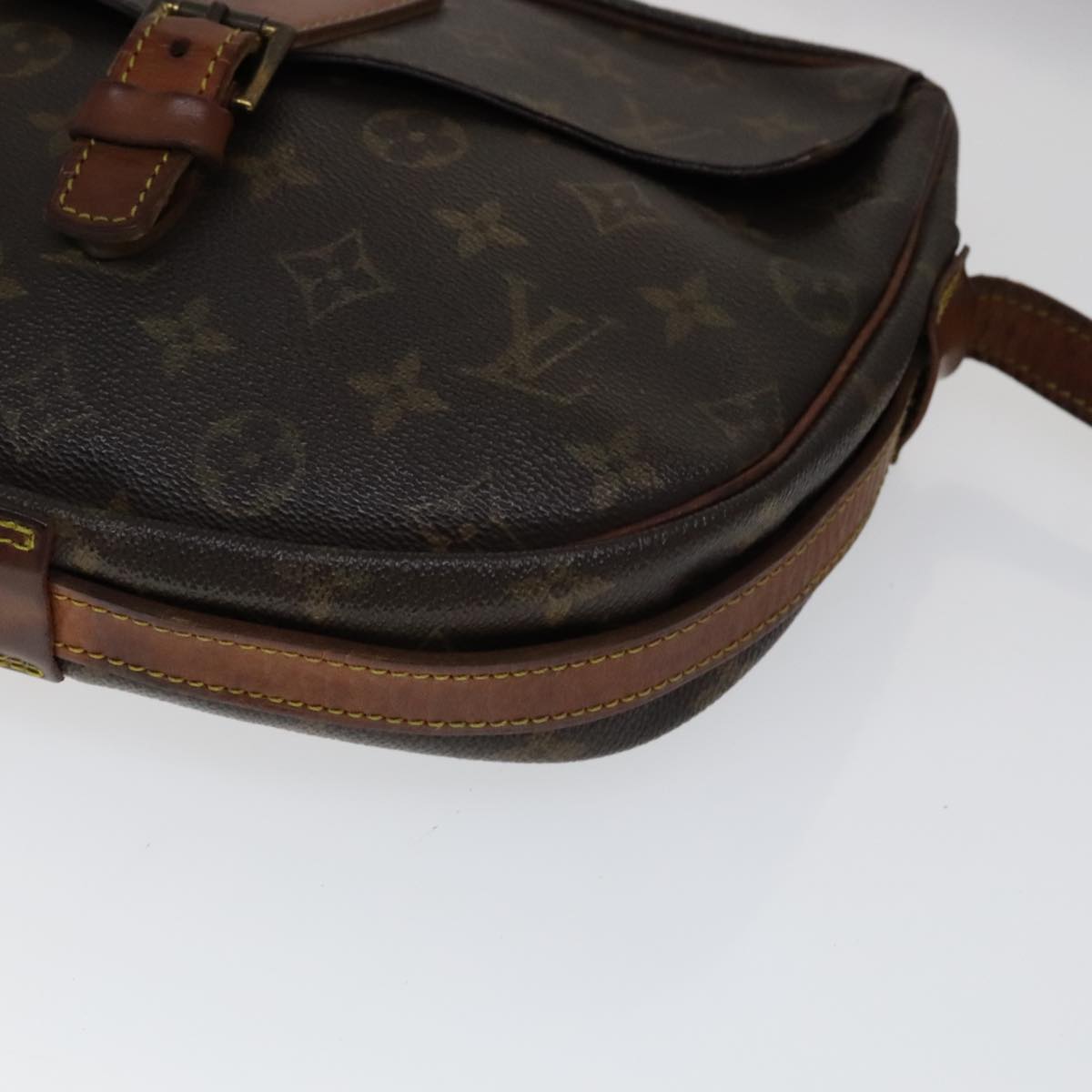 LOUIS VUITTON Monogram Jeune Fille GM Shoulder Bag M51225 LV 110609