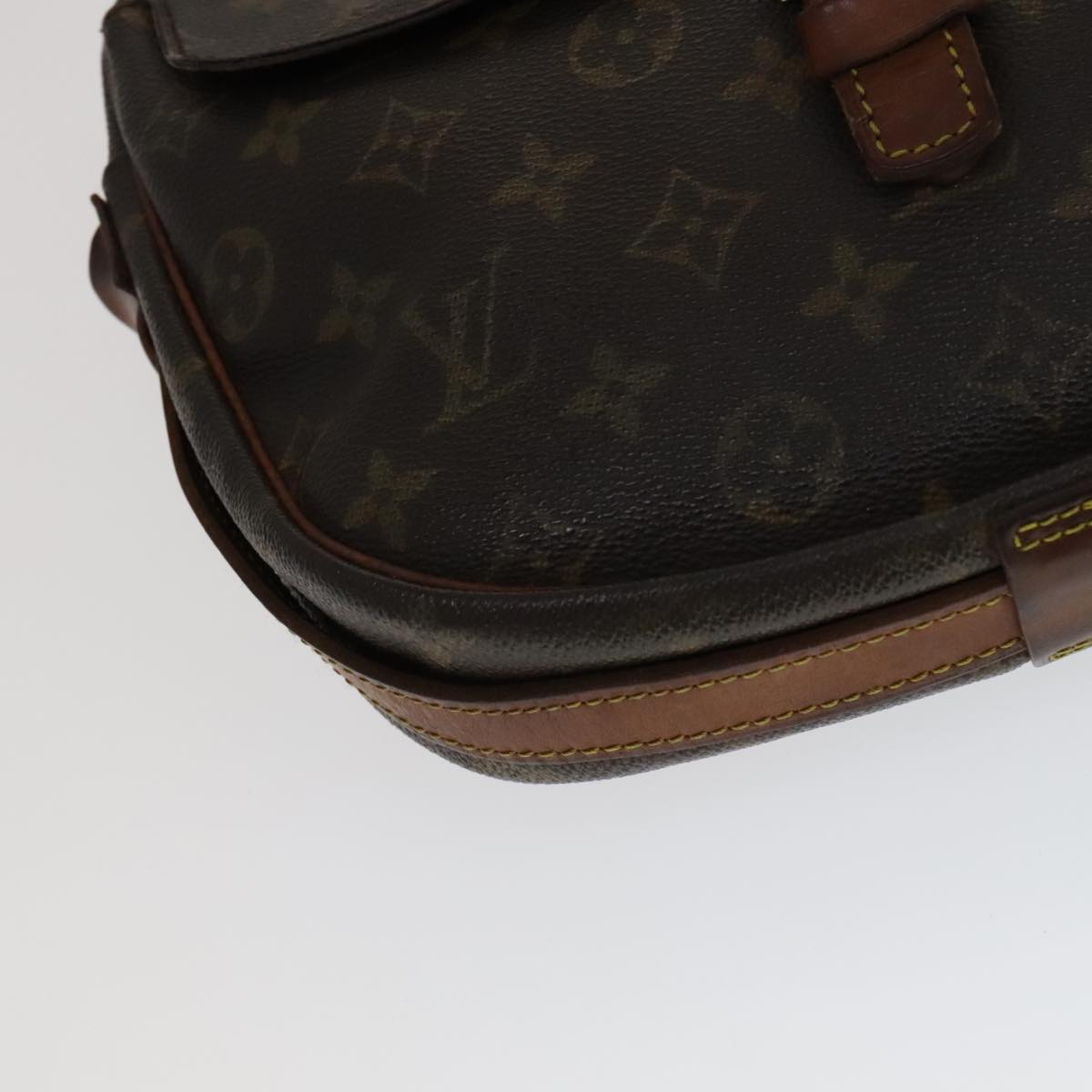 LOUIS VUITTON Monogram Jeune Fille GM Shoulder Bag M51225 LV 110609