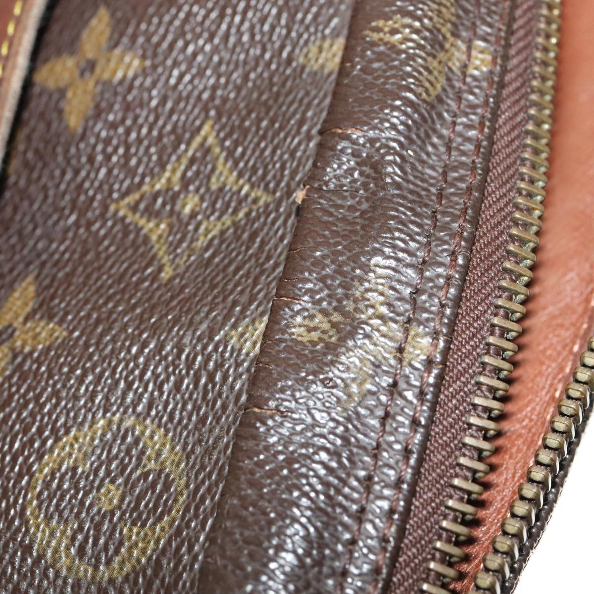LOUIS VUITTON Monogram Jeune Fille GM Shoulder Bag M51225 LV 110609