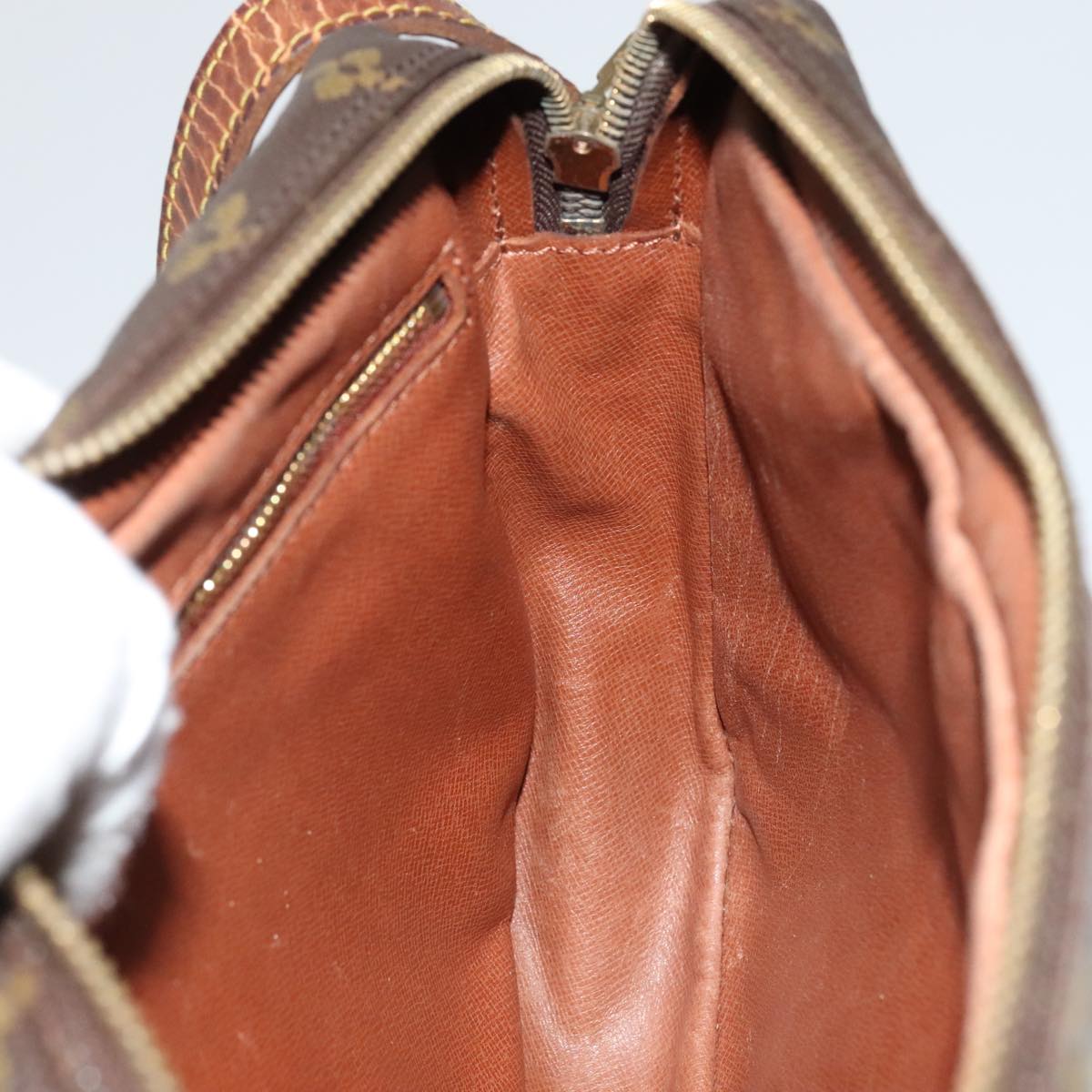 LOUIS VUITTON Monogram Jeune Fille GM Shoulder Bag M51225 LV 110609