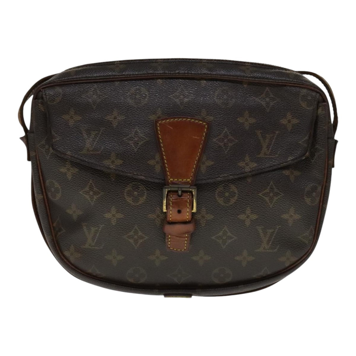 LOUIS VUITTON Monogram Jeune Fille GM Shoulder Bag M51225 LV 110609
