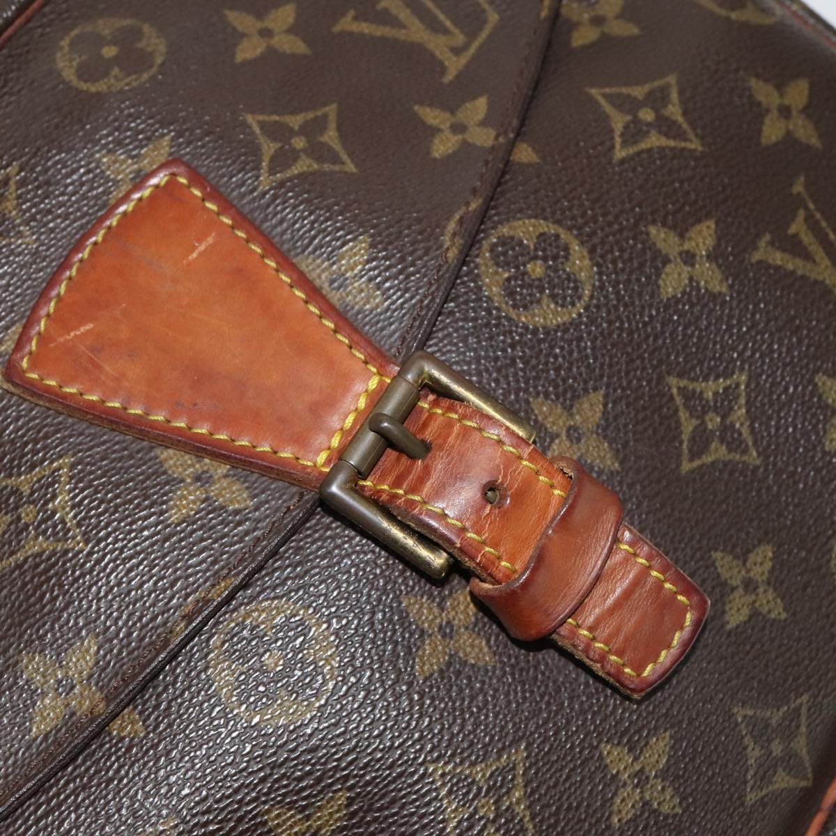 LOUIS VUITTON Monogram Jeune Fille GM Shoulder Bag M51225 LV 110609
