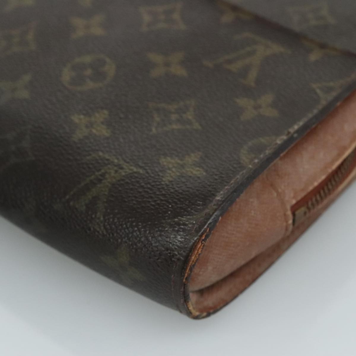 LOUIS VUITTON Monogram Orsay Clutch Bag M51790 LV 110610