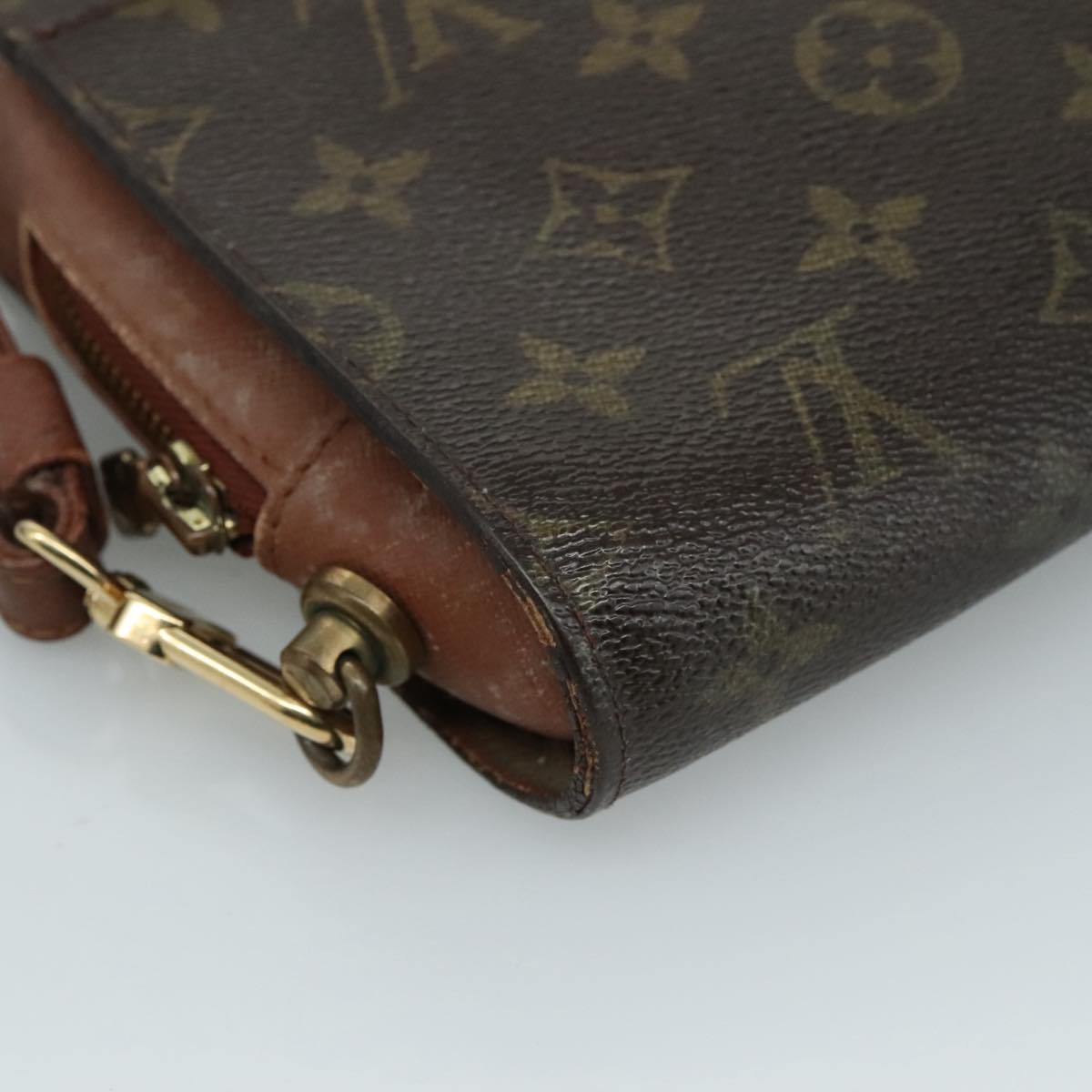 LOUIS VUITTON Monogram Orsay Clutch Bag M51790 LV 110610