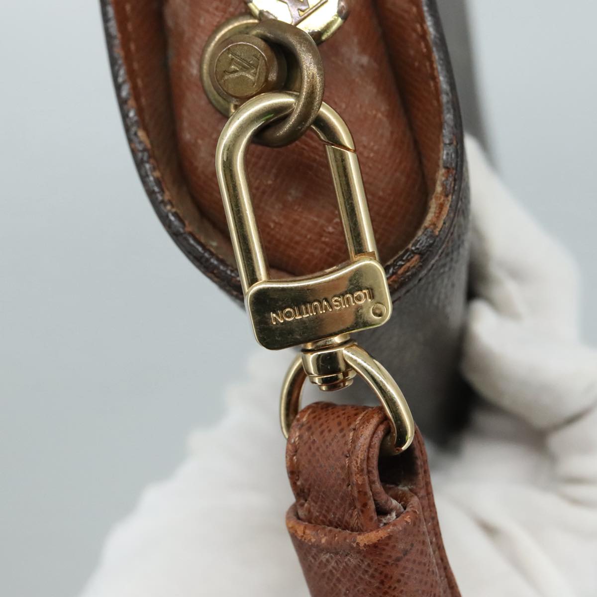LOUIS VUITTON Monogram Orsay Clutch Bag M51790 LV 110610