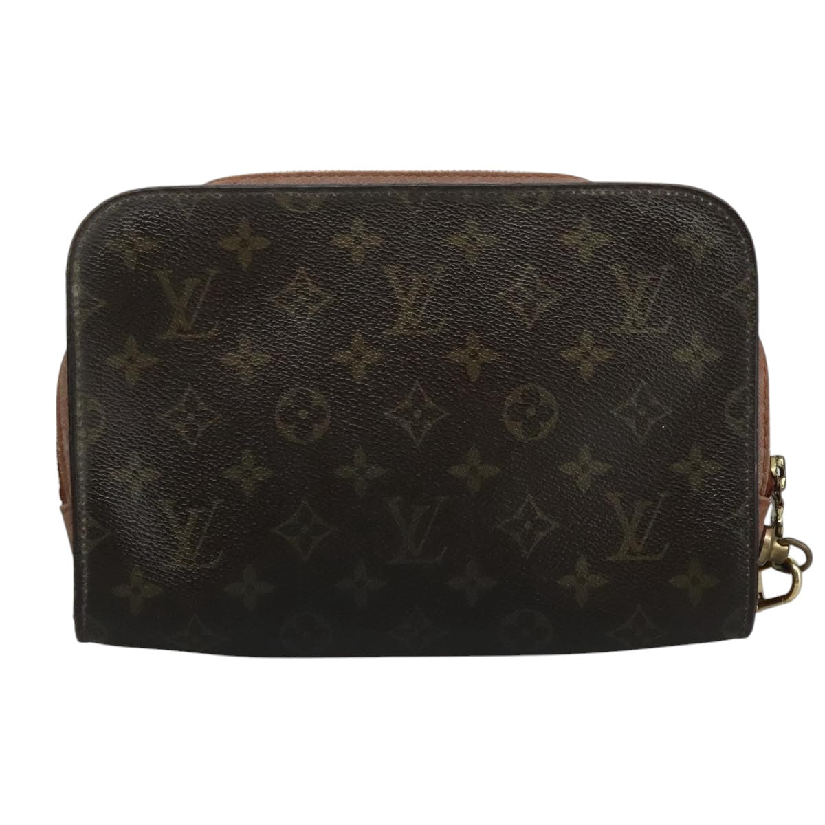 LOUIS VUITTON Monogram Orsay Clutch Bag M51790 LV 110610