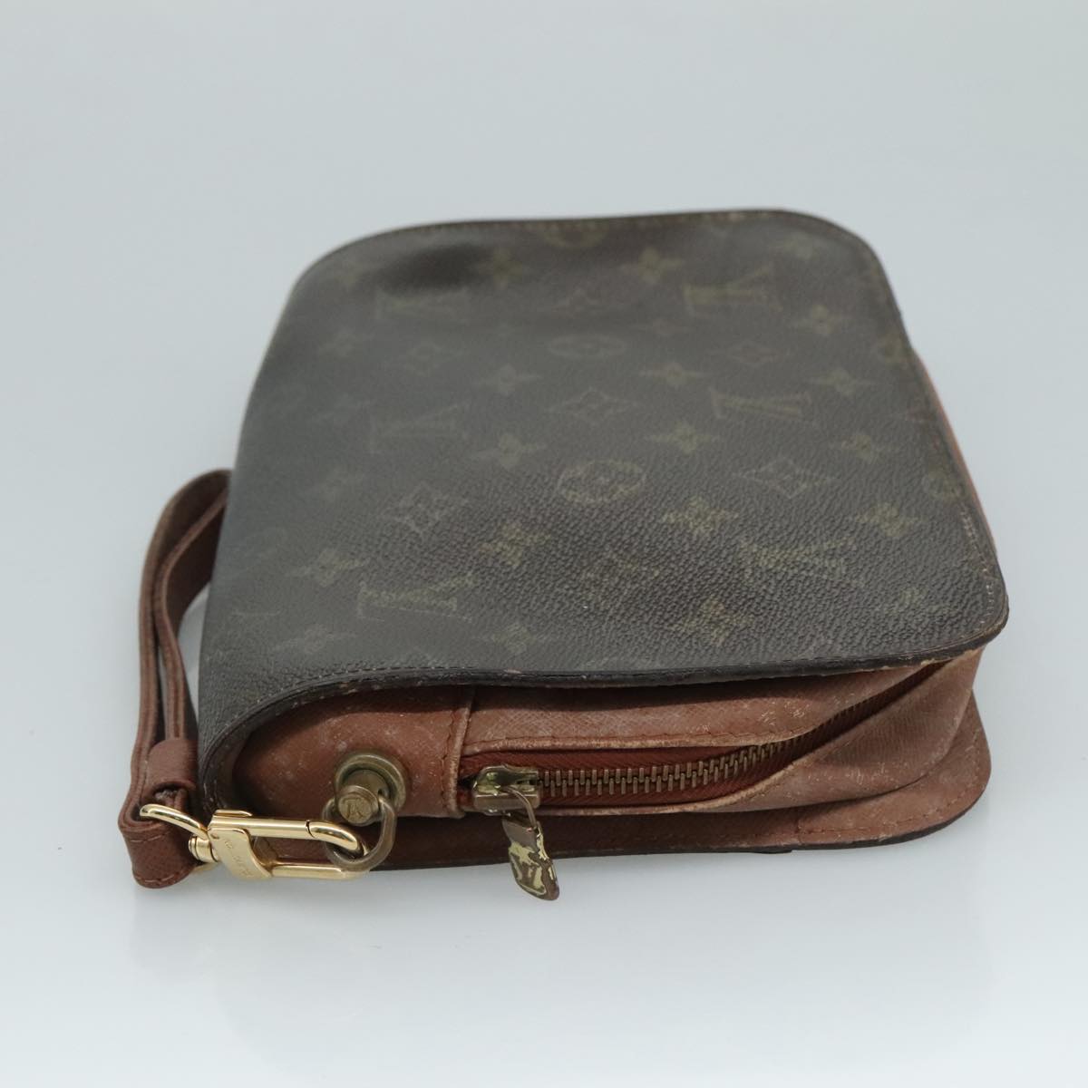 LOUIS VUITTON Monogram Orsay Clutch Bag M51790 LV 110610