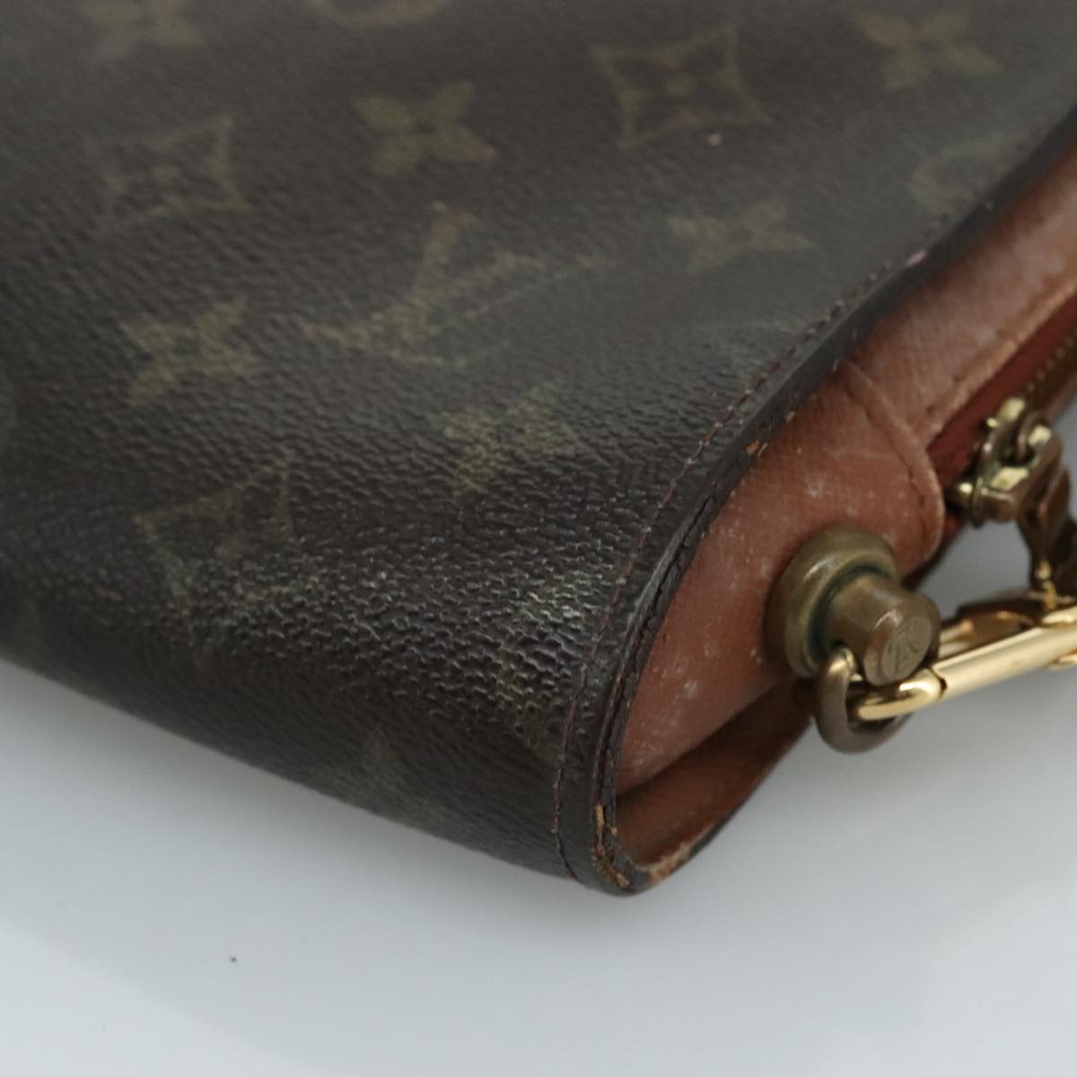 LOUIS VUITTON Monogram Orsay Clutch Bag M51790 LV 110610