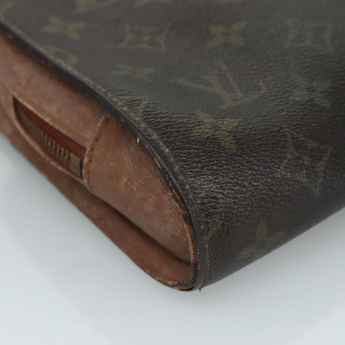 LOUIS VUITTON Monogram Orsay Clutch Bag M51790 LV 110610