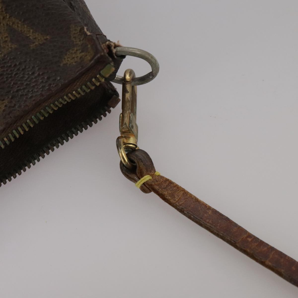 LOUIS VUITTON Monogram Pochette Accessoires Pouch M51980 LV 110611