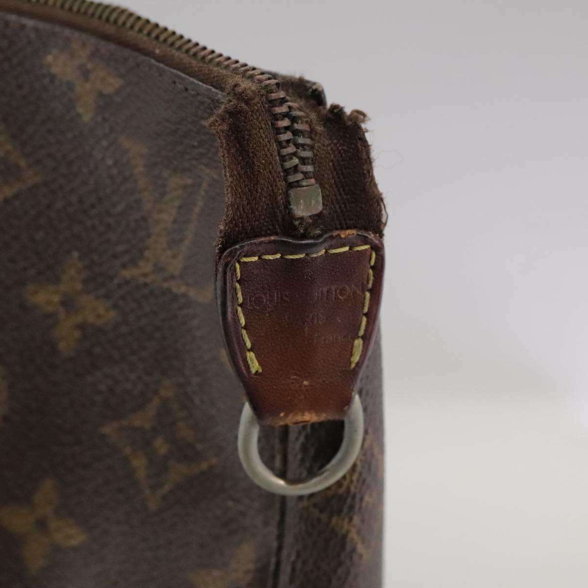 LOUIS VUITTON Monogram Pochette Accessoires Pouch M51980 LV 110611