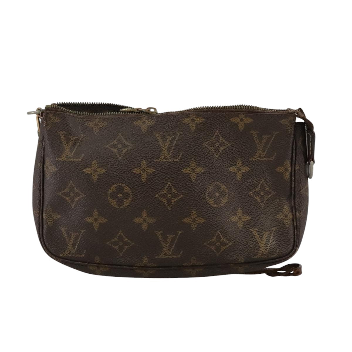 LOUIS VUITTON Monogram Pochette Accessoires Pouch M51980 LV 110611