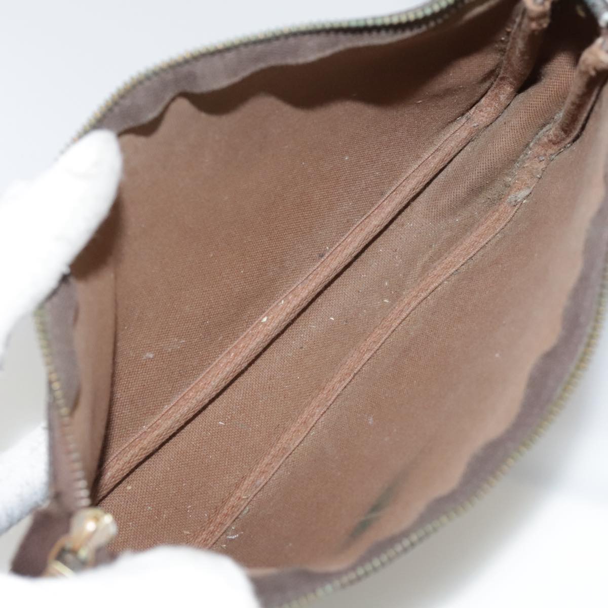 LOUIS VUITTON Monogram Pochette Accessoires Pouch M51980 LV 110611