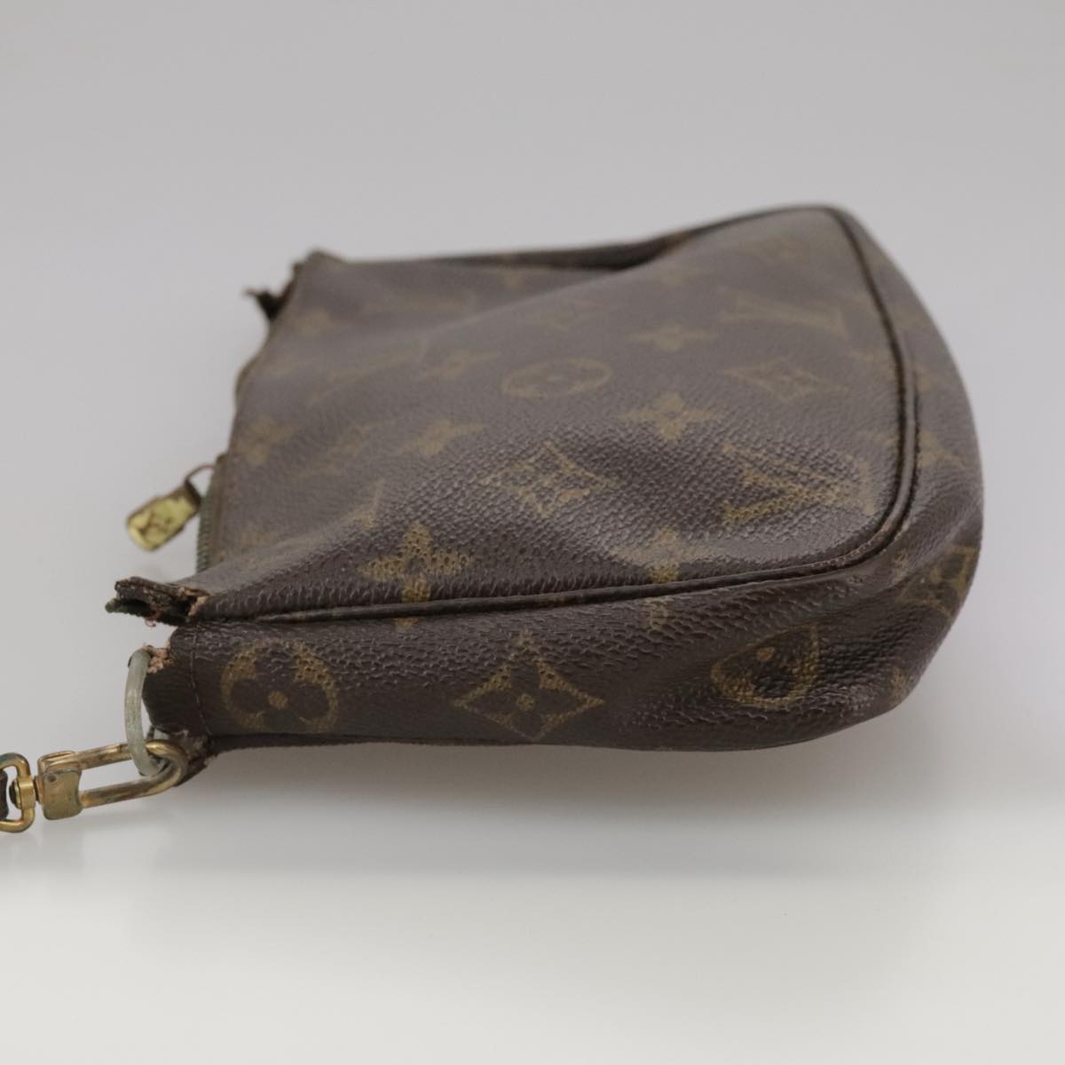 LOUIS VUITTON Monogram Pochette Accessoires Pouch M51980 LV 110611