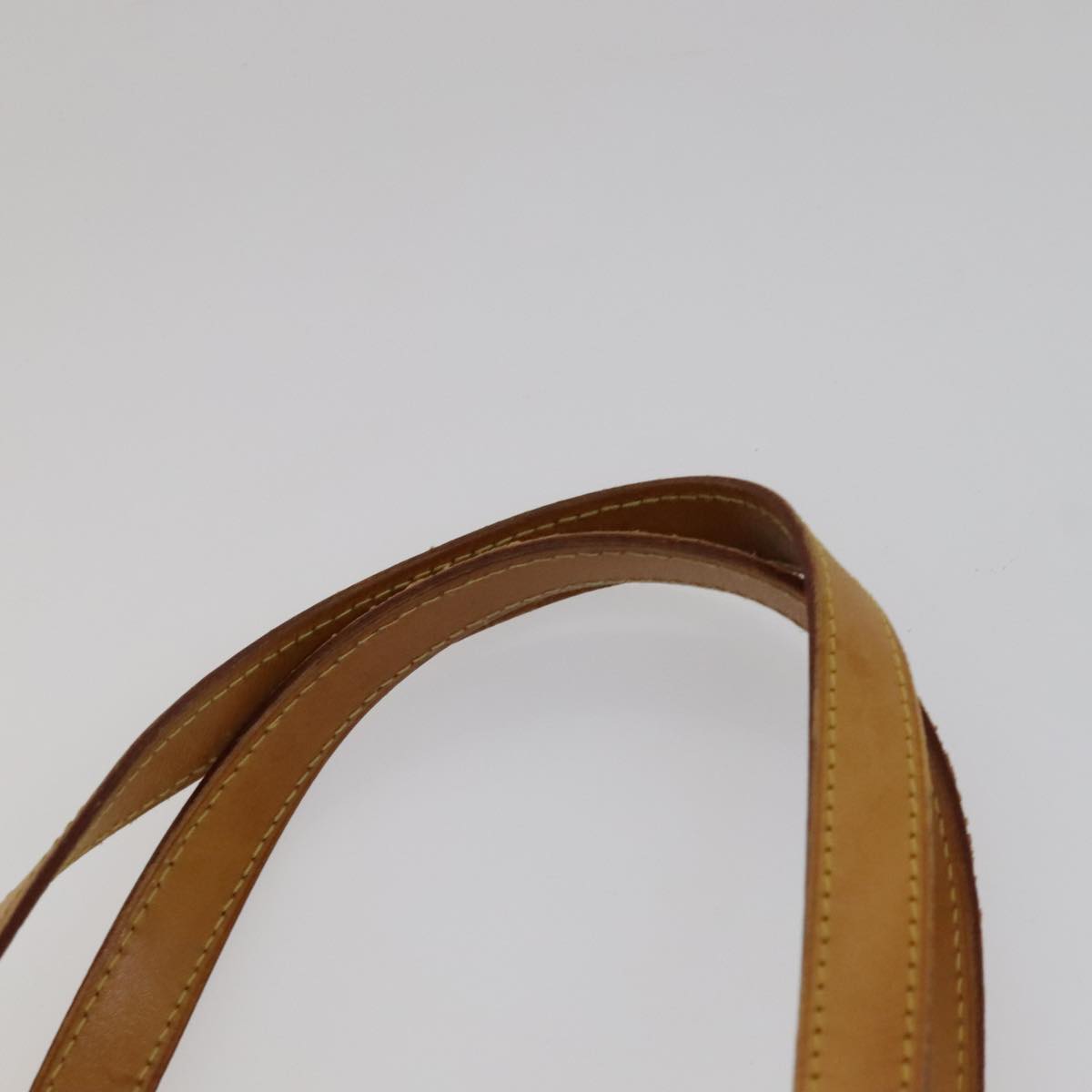 LOUIS VUITTON Monogram Vernis Houston Hand Bag Beige M91004 LV 110623
