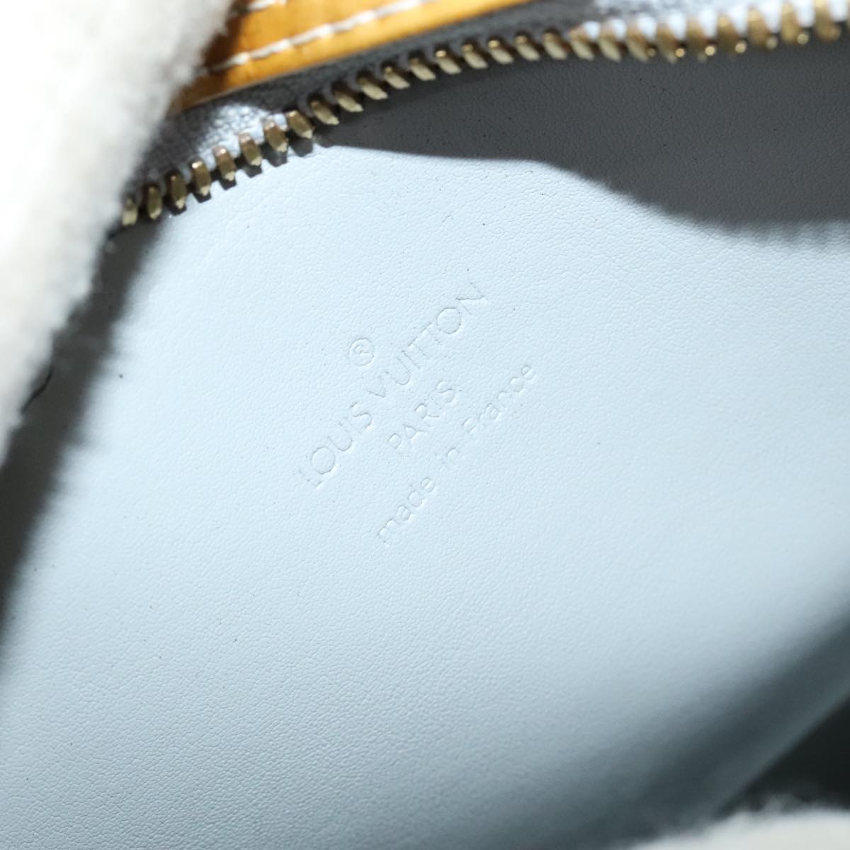 LOUIS VUITTON Monogram Vernis Wooster Shoulder Bag Gris M91036 LV 110625