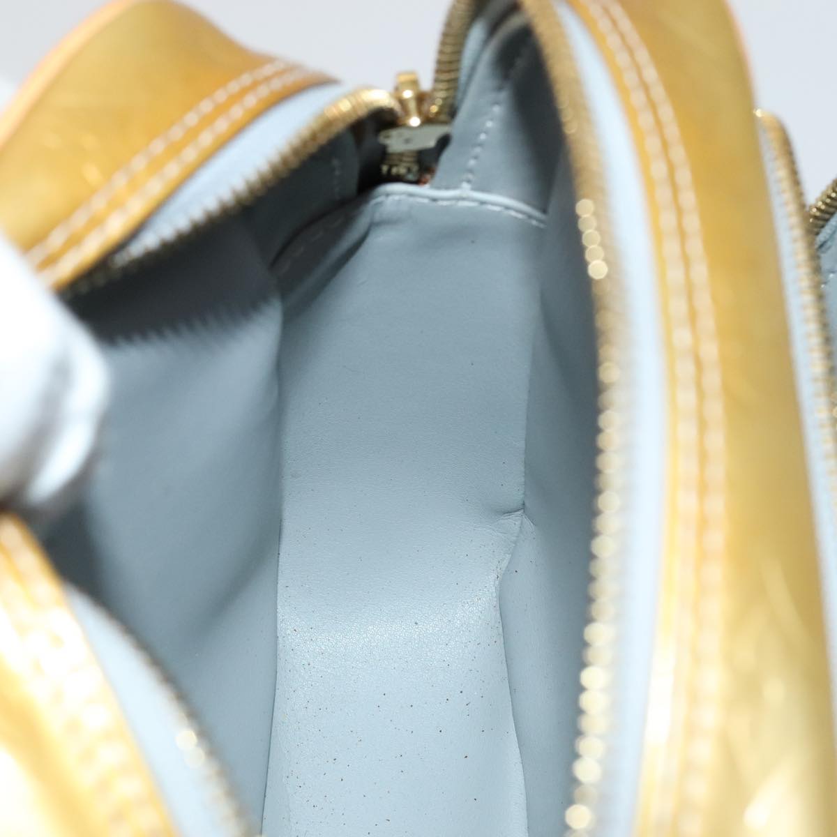 LOUIS VUITTON Monogram Vernis Wooster Shoulder Bag Gris M91036 LV 110625