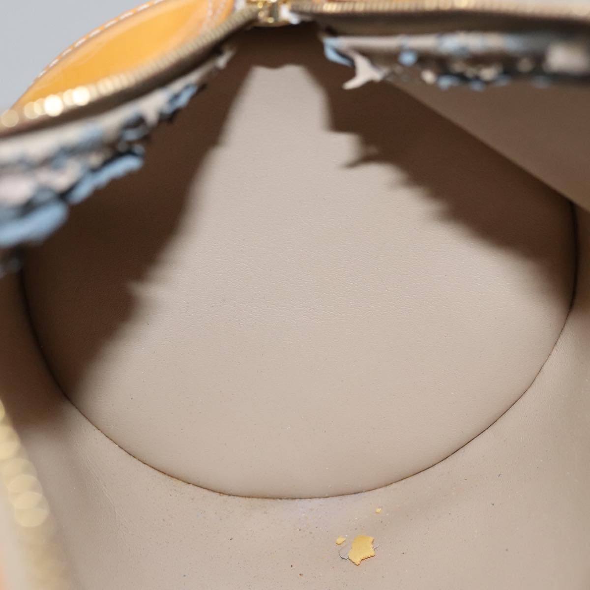 LOUIS VUITTON Monogram Vernis Bedford Hand Bag Beige M91006 LV 110631