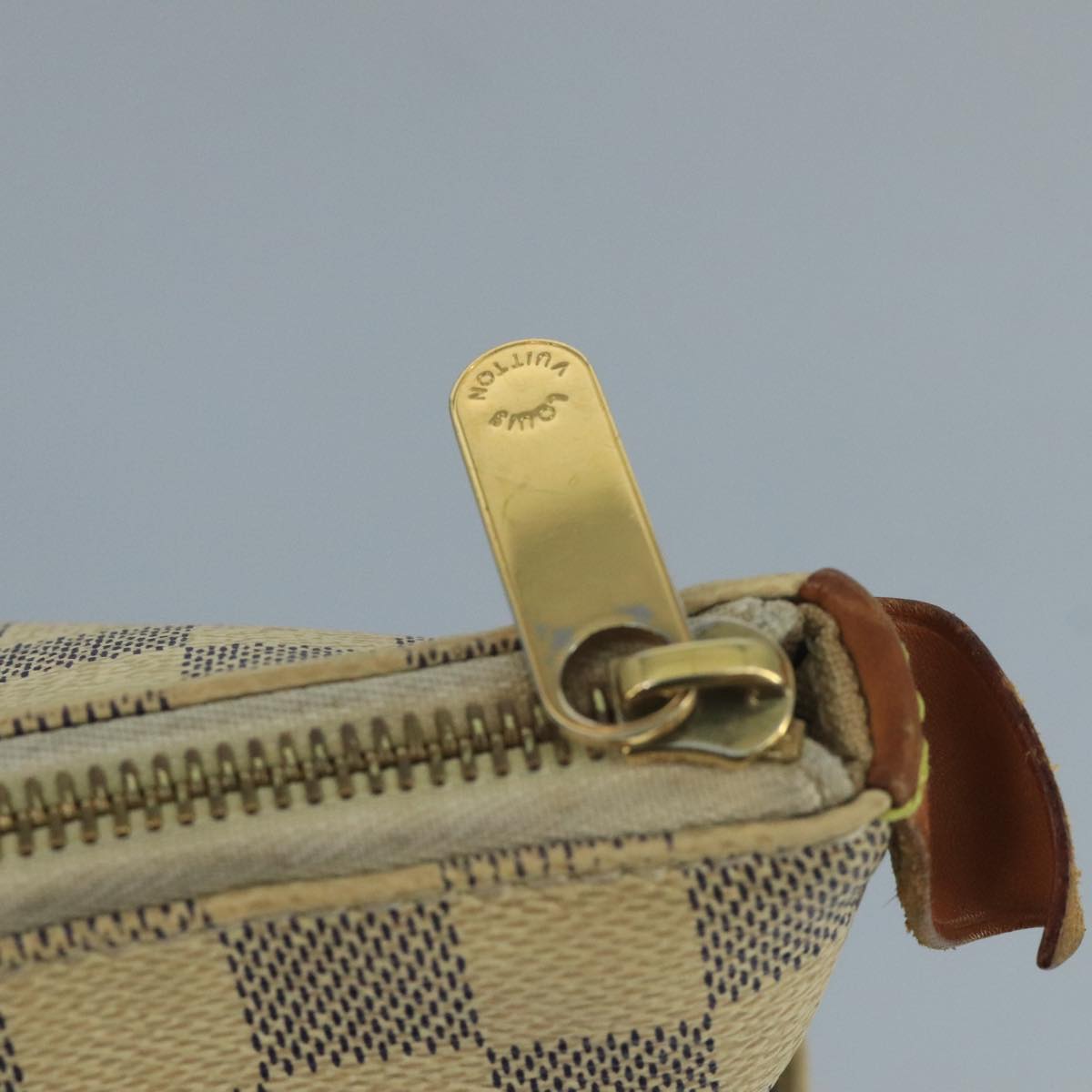 LOUIS VUITTON Damier Azur Totally MM Tote Bag N51262 LV 110650
