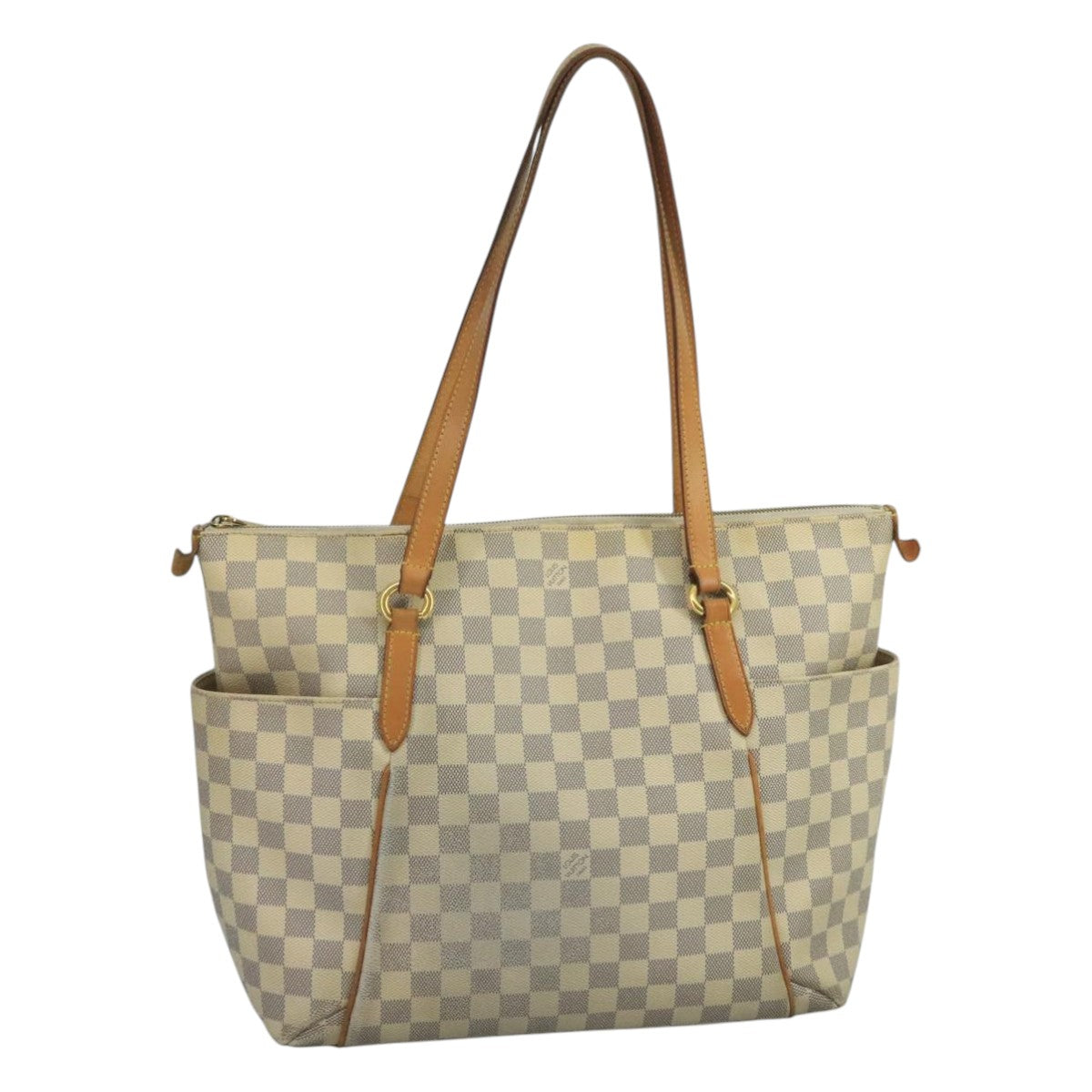 LOUIS VUITTON Damier Azur Totally MM Tote Bag N51262 LV 110650