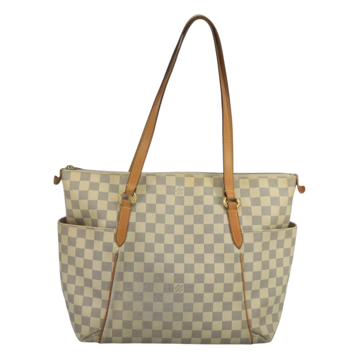 LOUIS VUITTON Damier Azur Totally MM Tote Bag N51262 LV 110650