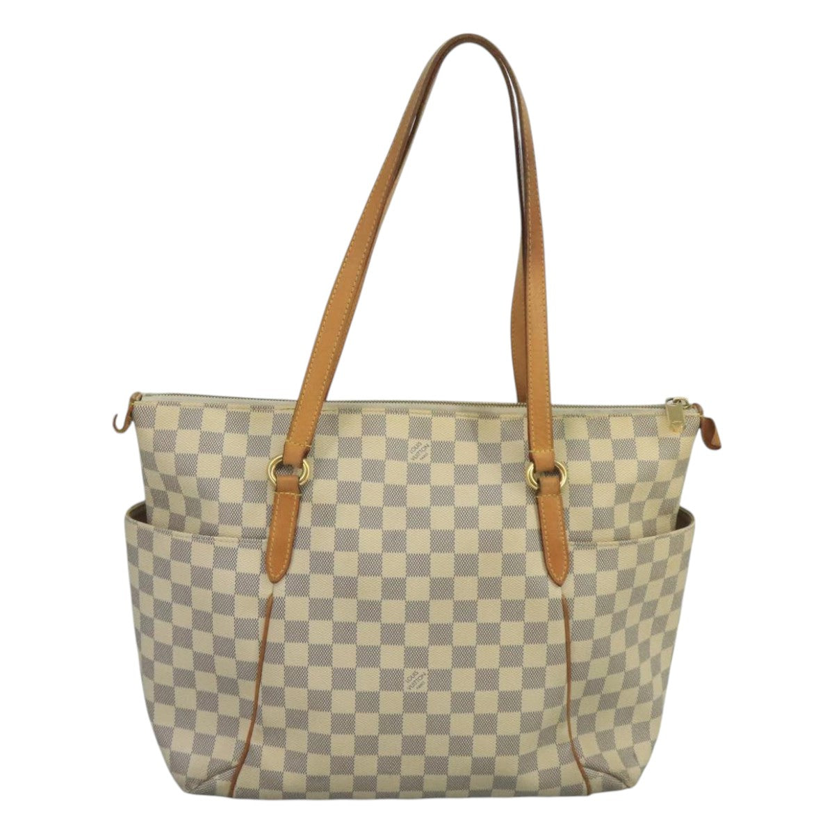LOUIS VUITTON Damier Azur Totally MM Tote Bag N51262 LV 110650