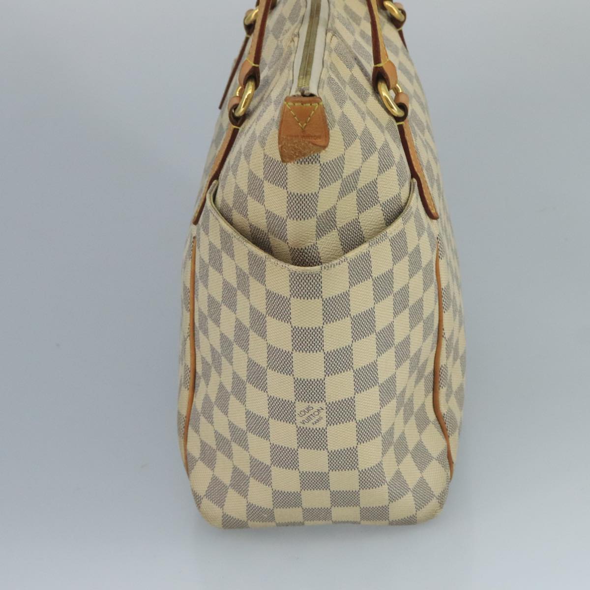 LOUIS VUITTON Damier Azur Totally MM Tote Bag N51262 LV 110650