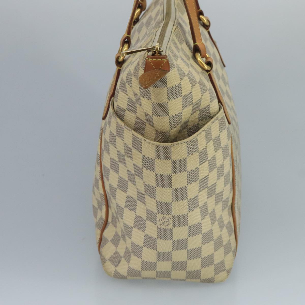 LOUIS VUITTON Damier Azur Totally MM Tote Bag N51262 LV 110650