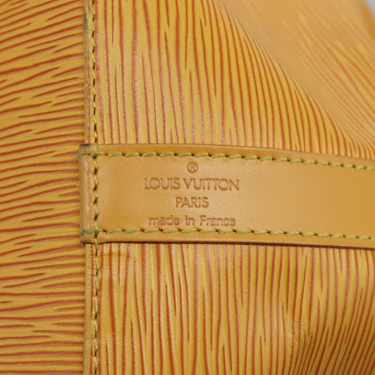 LOUIS VUITTON Epi Petit Noe Shoulder Bag Yellow M44102 LV 110651