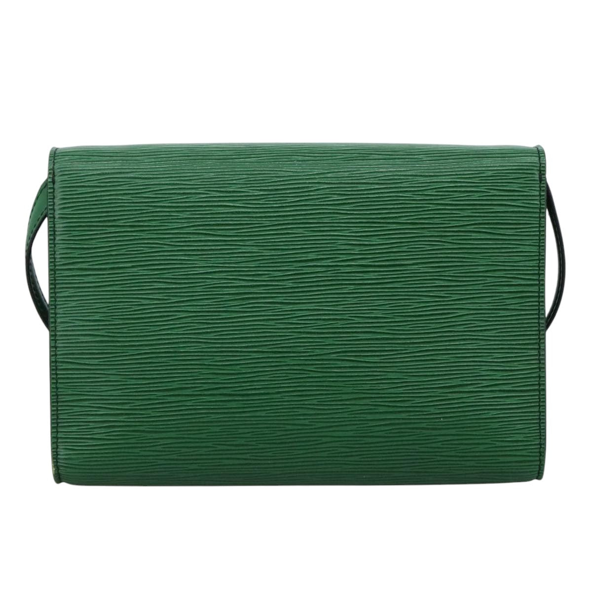 LOUIS VUITTON Epi Pochette Arche Shoulder Bag Green M52574 LV 110655