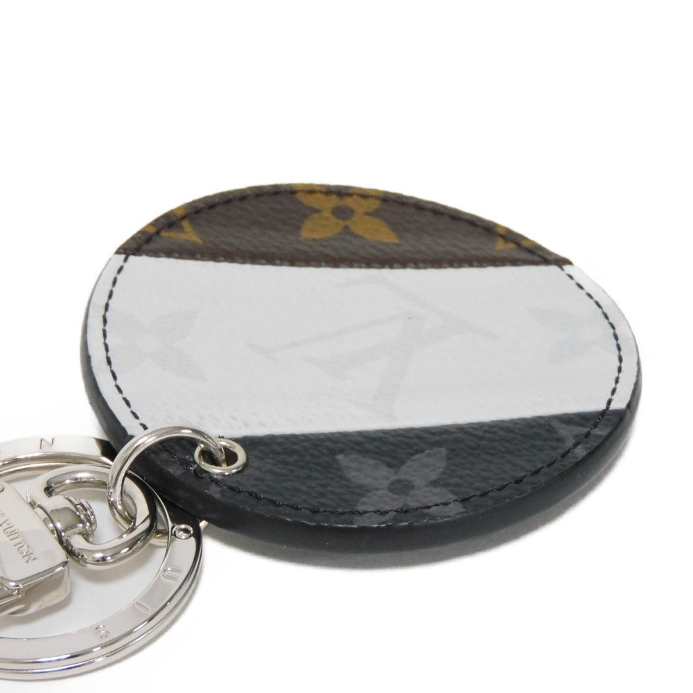LOUIS VUITTON key ring M64169 Monogram canvas Noir Monogram Eclipse Portocle Ilstore