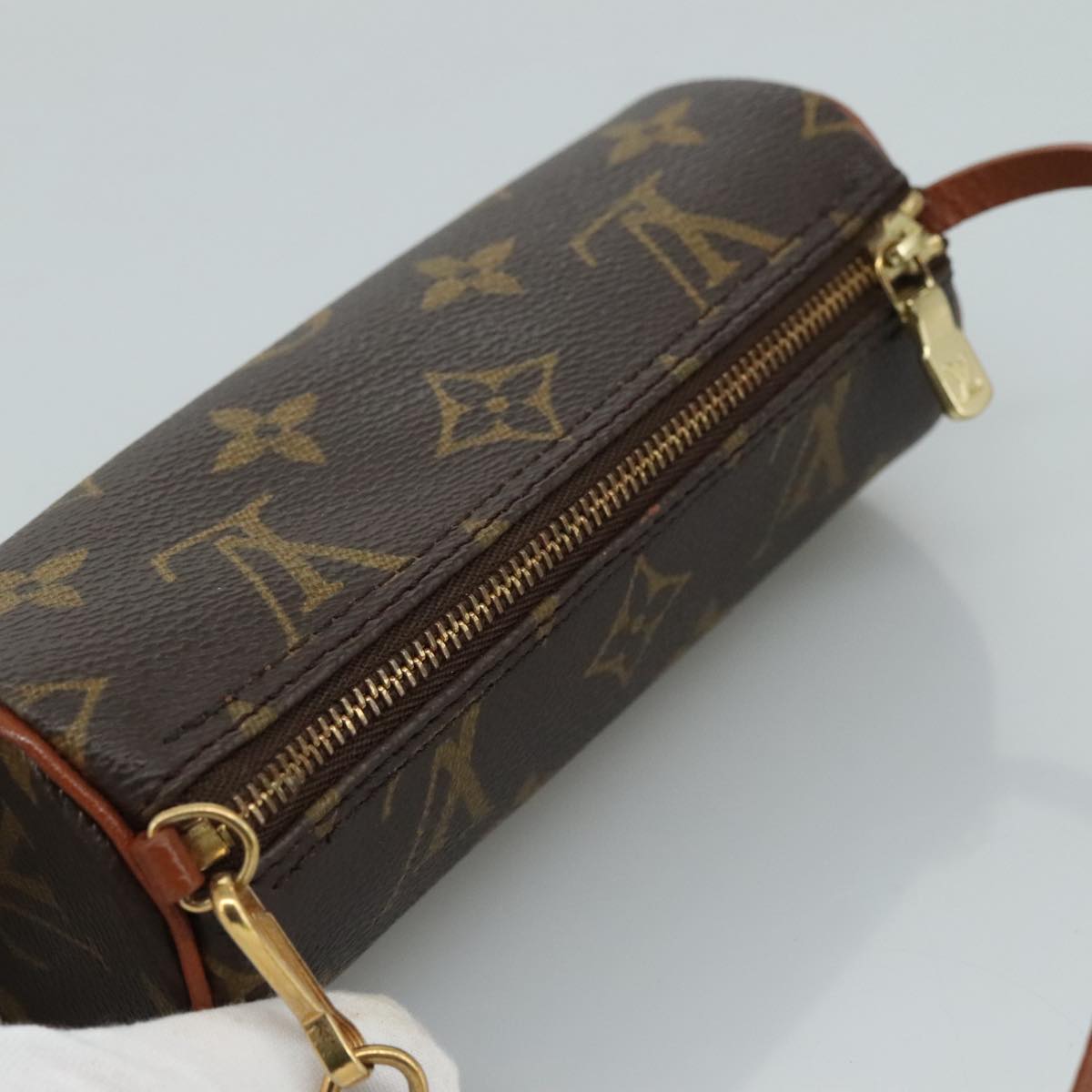 LOUIS VUITTON Monogram Papillon Pouch LV 111000
