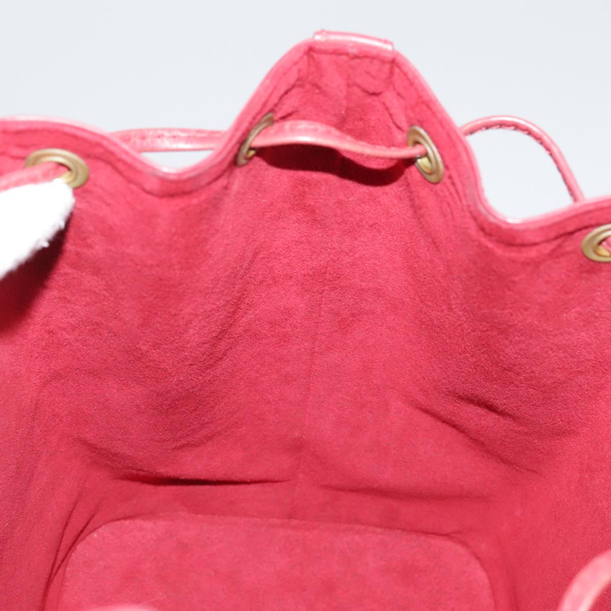 LOUIS VUITTON Epi Petit Noe Shoulder Bag Red M44107 LV 111002