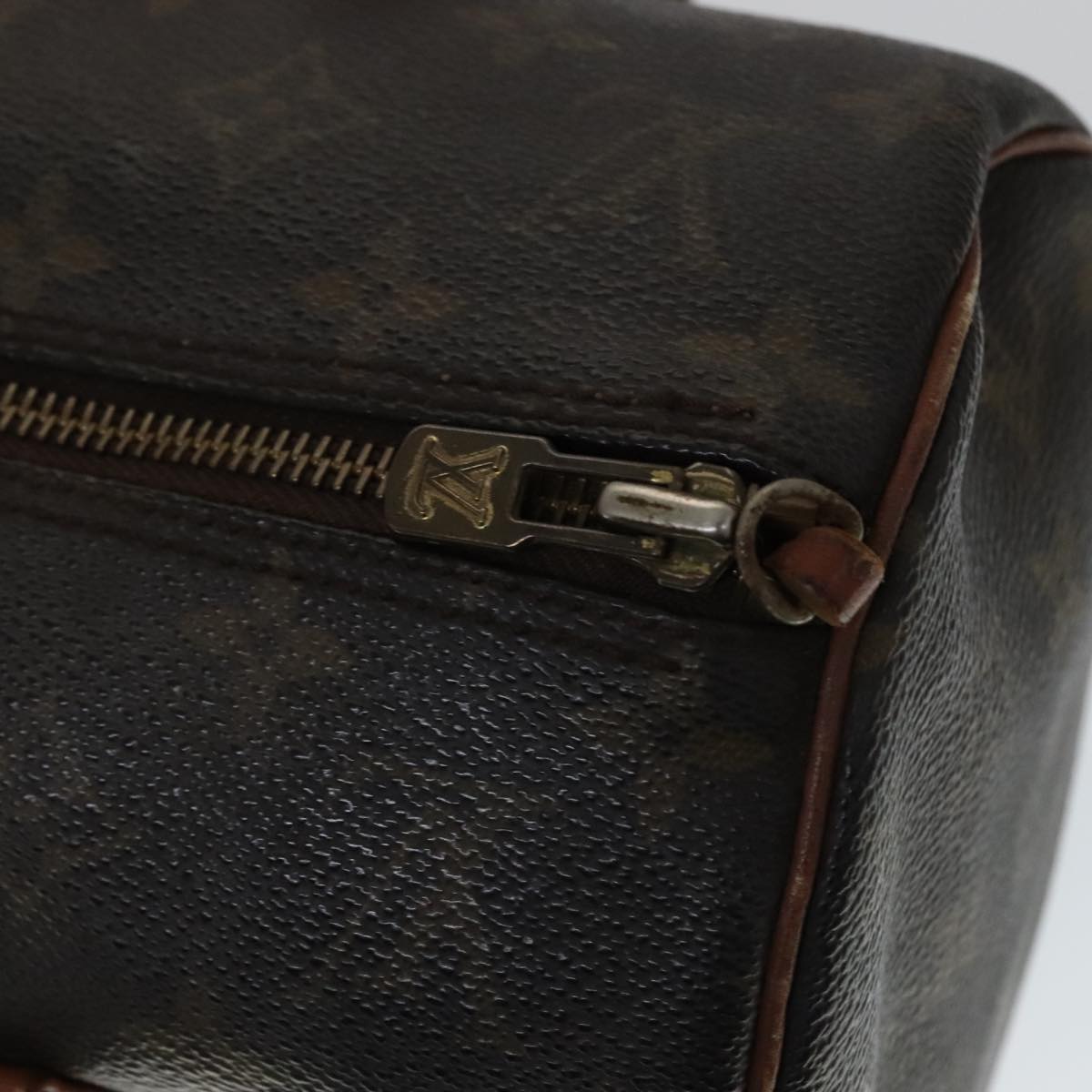 LOUIS VUITTON Monogram Papillon 30 Hand Bag M51385 LV 111014