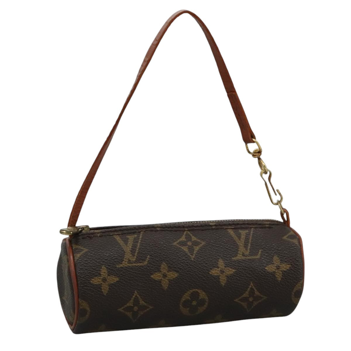 LOUIS VUITTON Monogram Papillon Pouch LV 111015