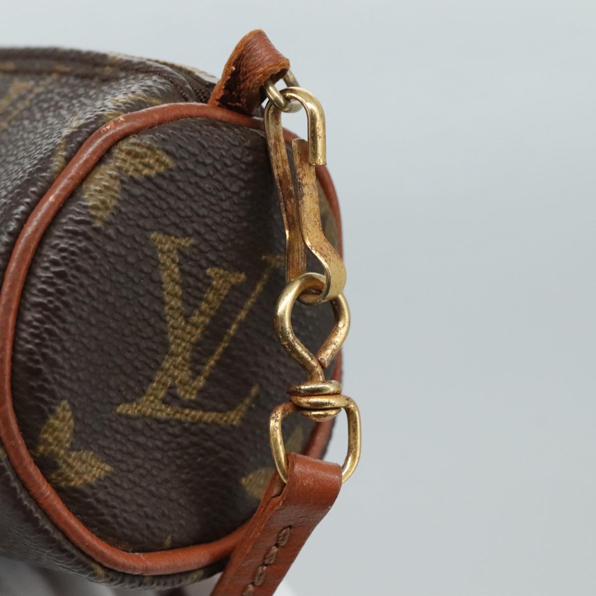 LOUIS VUITTON Monogram Papillon Pouch LV 111015