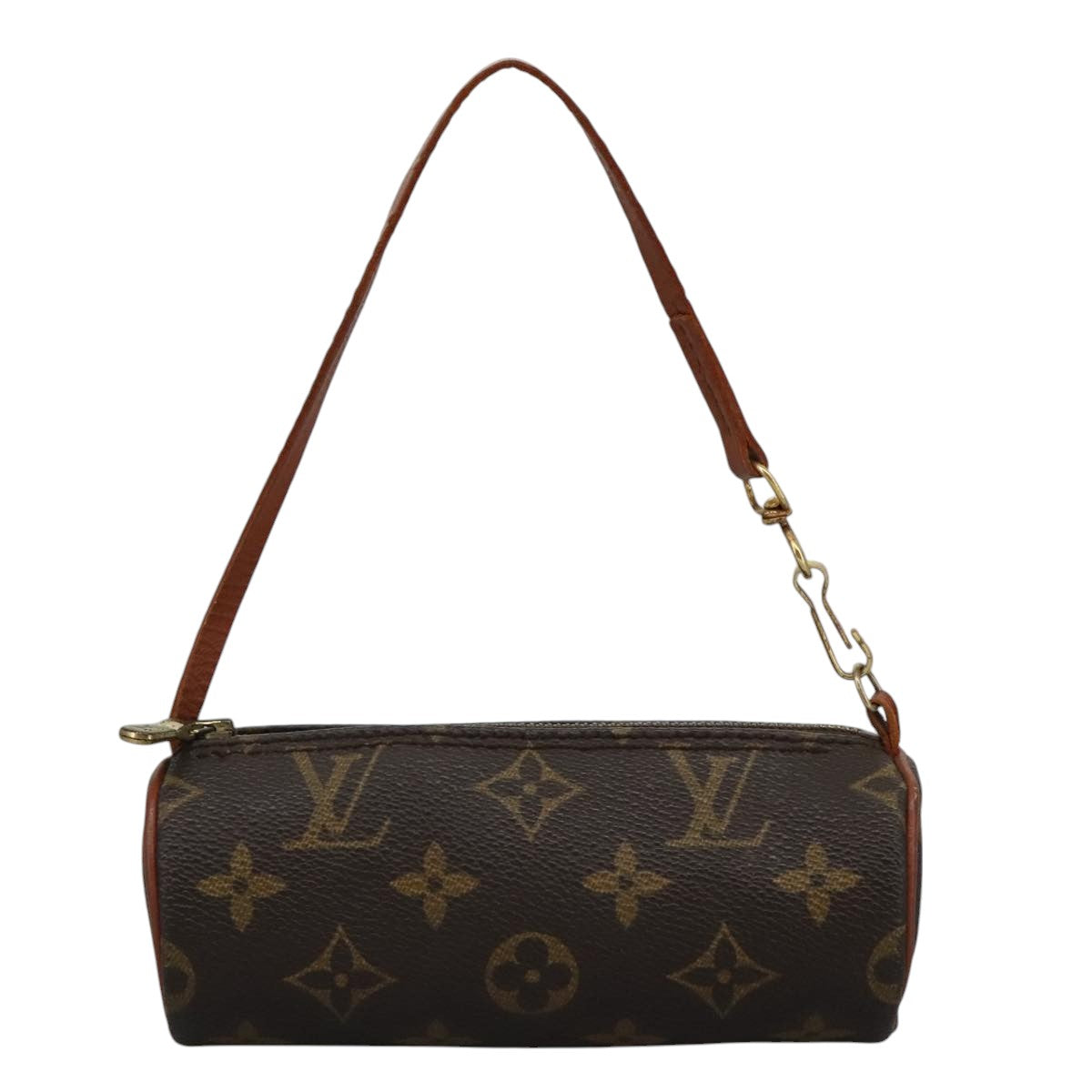 LOUIS VUITTON Monogram Papillon Pouch LV 111015