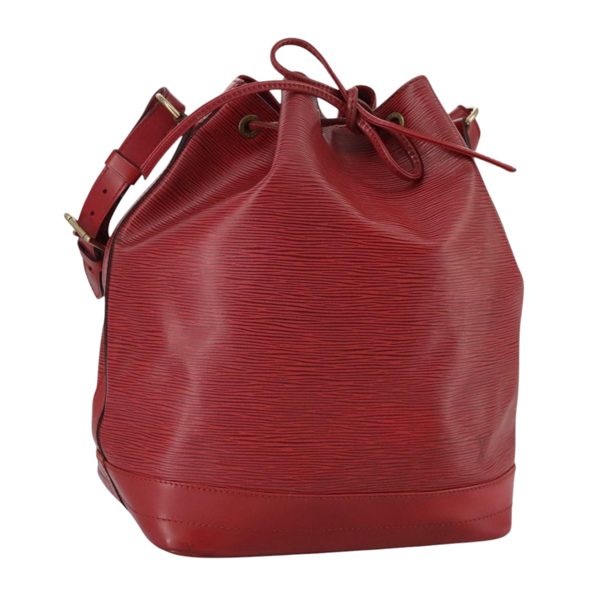 LOUIS VUITTON Epi Noe Shoulder Bag Red M44007 LV 111052