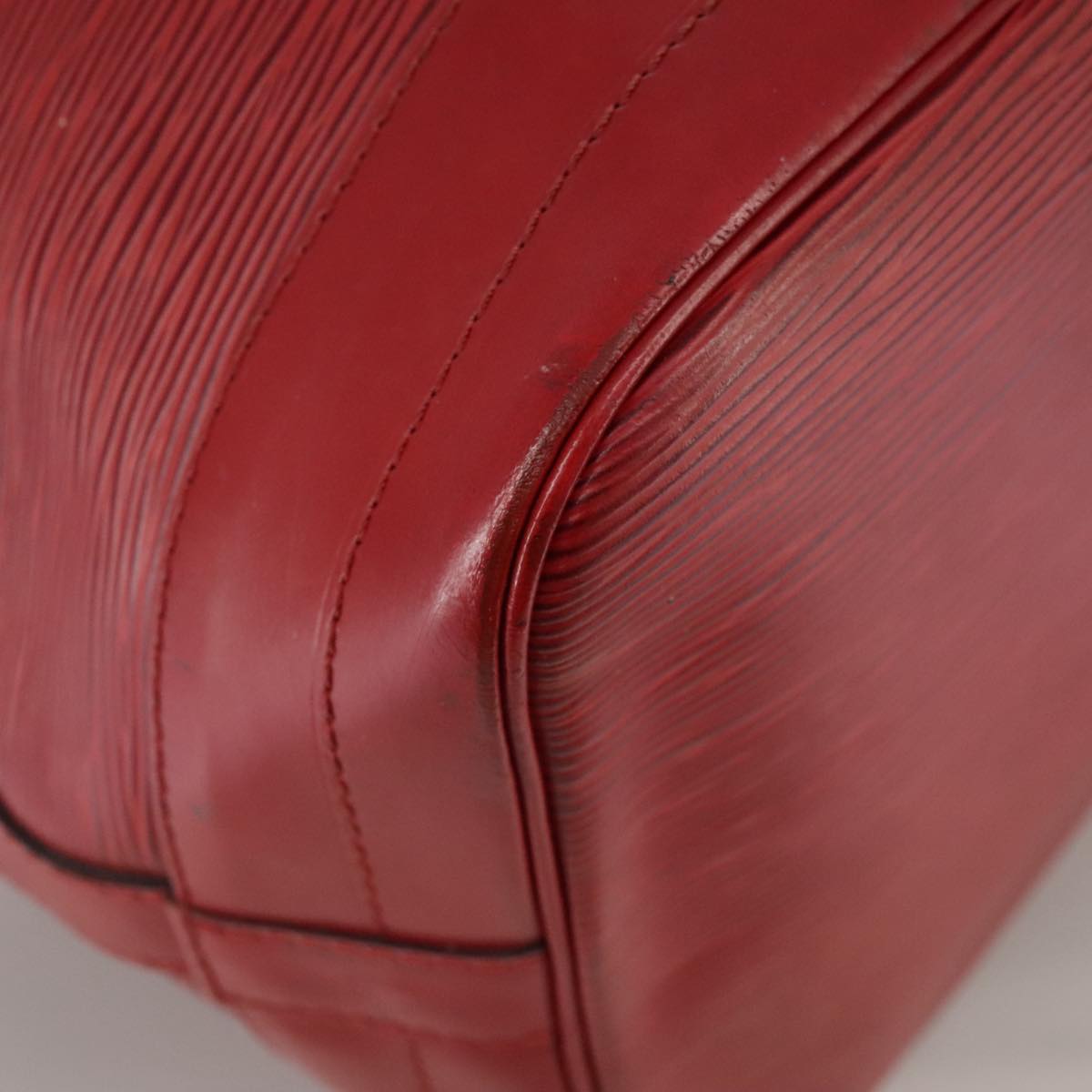 LOUIS VUITTON Epi Noe Shoulder Bag Red M44007 LV 111052