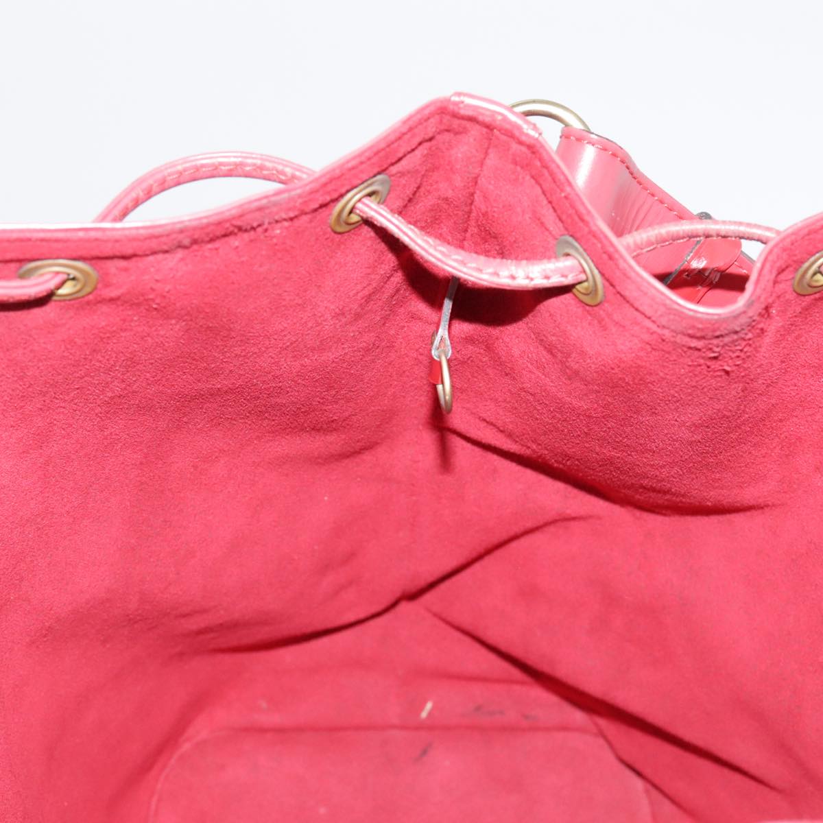 LOUIS VUITTON Epi Noe Shoulder Bag Red M44007 LV 111052