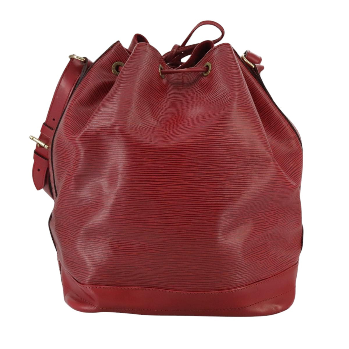 LOUIS VUITTON Epi Noe Shoulder Bag Red M44007 LV 111052